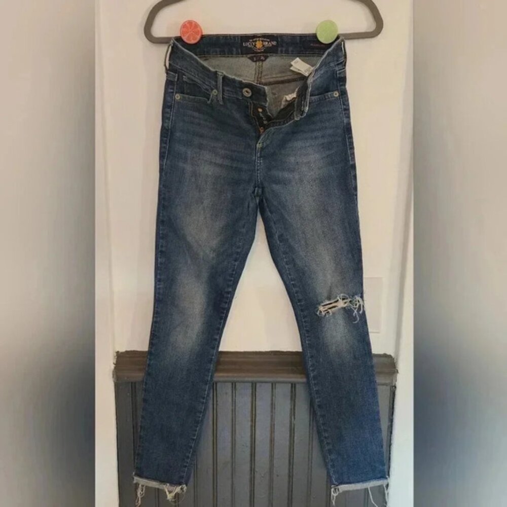 Luckybrand avaleggings women's size 2